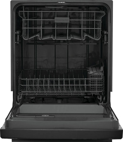 Frigidaire 24″ Built-In Dishwasher, Front Control, Black