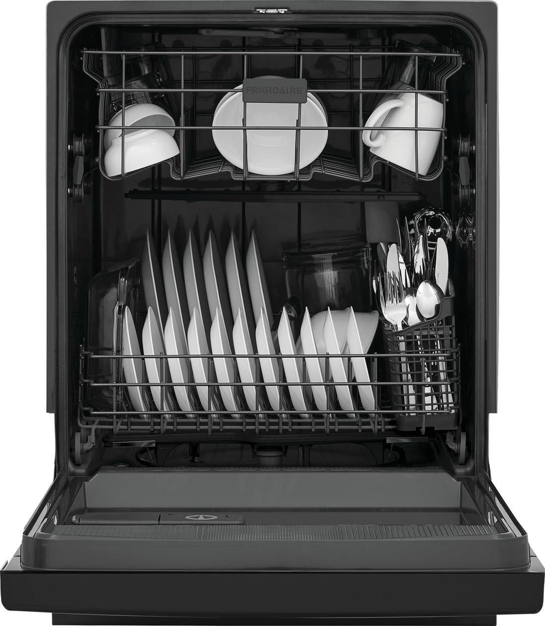 Frigidaire 24″ Built-In Dishwasher, Front Control, Black