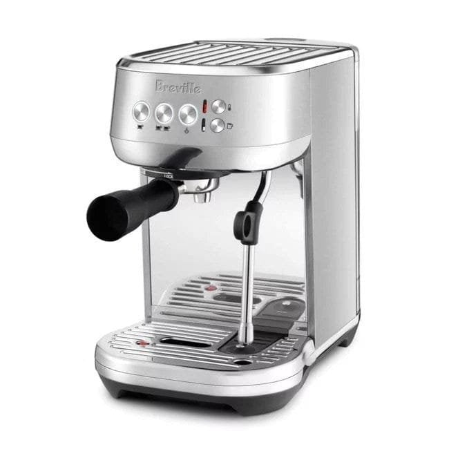 Breville The Bambino Plus Espresso Machine, Stainless Steel-BES500